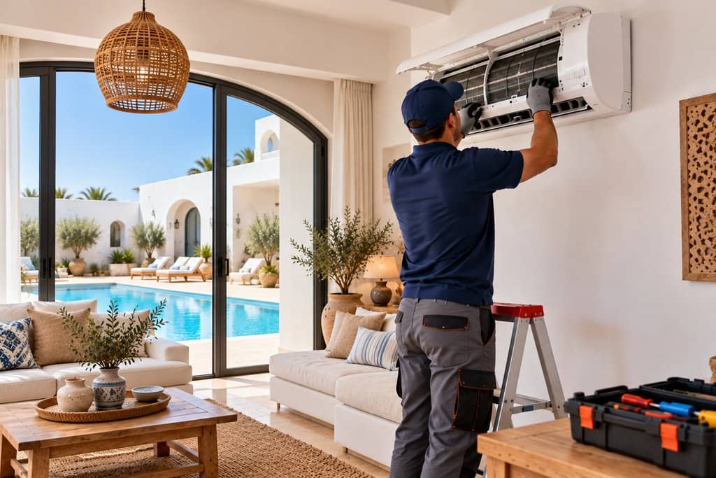 Dépannage d'un climatiseur à Djerba
