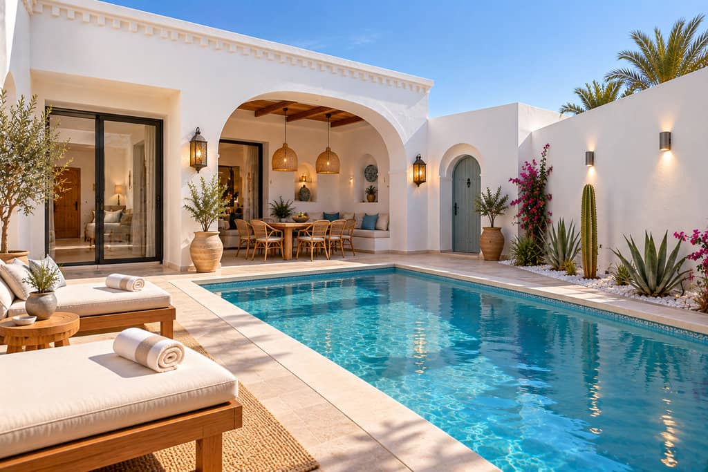 Villa avec piscine à Djerba